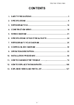 Preview for 2 page of Toshiba RAS-16TAVG-EE Service Manual