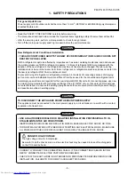 Preview for 3 page of Toshiba RAS-18BAVG-E Service Manual