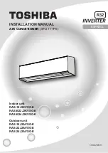 Preview for 21 page of Toshiba RAS-18J2AVSG-E Installation Manual