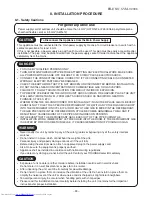 Preview for 34 page of Toshiba RAS-18UA-AR Service Manual