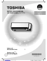 Preview for 1 page of Toshiba RAS-24N3AV Series Installation Manual