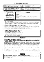 Preview for 3 page of Toshiba RAS-25J2AVSG-ND1 Service Manual