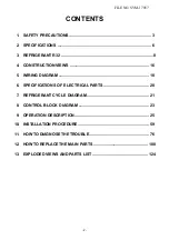 Preview for 2 page of Toshiba RAS-25PAVSG-ND Service Manual