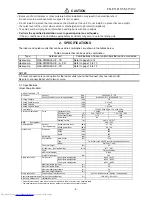 Preview for 5 page of Toshiba RAS-2M14S3AV-E Service Manual