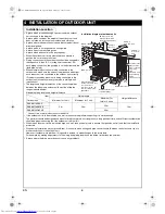 Preview for 8 page of Toshiba RAS-3M18SACV-E Installation Manual