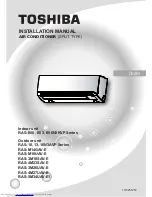 Preview for 31 page of Toshiba RAS-3M18SAV-E Installation Manual