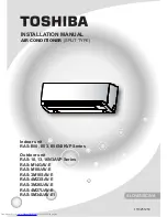 Preview for 61 page of Toshiba RAS-3M18SAV-E Installation Manual