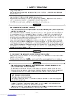 Preview for 3 page of Toshiba RAS-3M23GACV-E Service Manual