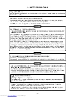 Preview for 3 page of Toshiba RAS-4M23SACV-E Service Manual