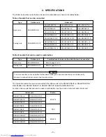 Preview for 5 page of Toshiba RAS-4M23SACV-E Service Manual