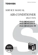 Preview for 1 page of Toshiba RAS-5M34S3AV-A Service Manual