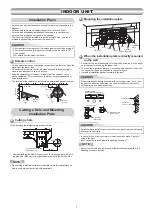 Preview for 9 page of Toshiba RAS-M05N4KVSG-E Installation Manual