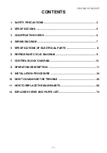 Preview for 2 page of Toshiba RAS-M07N3KV2-E Service Manual