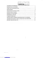 Preview for 2 page of Toshiba RAS-M20SFHE Service Data