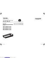 Preview for 1 page of Toshiba RAV-180CSP Series Owner'S Manual