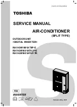 Toshiba RAV-GM1601AT8JP-E Service Manual preview