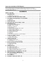 Preview for 2 page of Toshiba RAV-GM1601ATJP-E Service Manual