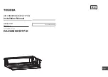 Preview for 1 page of Toshiba RAV-GM901BTP-E Installation Manual