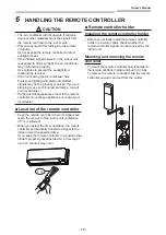 Preview for 18 page of Toshiba RAV-HM301KRTP-E Owner'S Manual