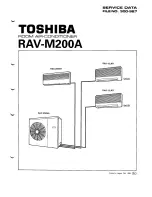 Toshiba RAV-M200A Service Data preview