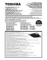 Preview for 1 page of Toshiba RAV-SM1103AT-E Owner'S Manual