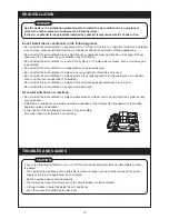 Preview for 16 page of Toshiba RAV-SM1103AT-E Owner'S Manual