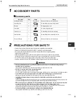 Preview for 3 page of Toshiba RAV-SM1103DT-A Installation Manual