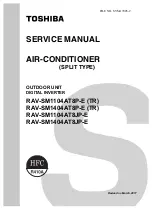 Toshiba RAV-SM1104AT8JP-E Service Manual preview