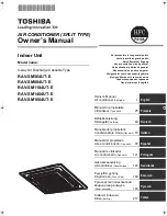 Toshiba RAV-SM1104UT-E Owner'S Manual preview