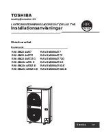 Preview for 261 page of Toshiba RAV-SM2244AT7 Installation Manual