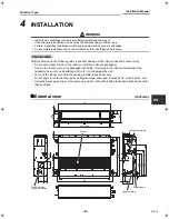 Preview for 9 page of Toshiba RAV-SM404SDT-E Installation Manual