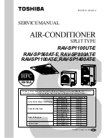 Preview for 1 page of Toshiba RAV-SP1100AT-E Service Manual