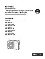 Preview for 251 page of Toshiba RAV-SP404AT-E Installation Manual