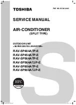 Toshiba RAV-SP404ATP-E Service Manual preview