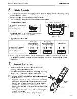 Preview for 11 page of Toshiba RBC-AX23UW-E Owner'S Manual