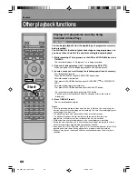 Preview for 66 page of Toshiba RD-85DTSB Owner'S Manual