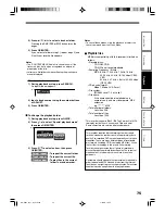 Preview for 75 page of Toshiba RD-85DTSB Owner'S Manual