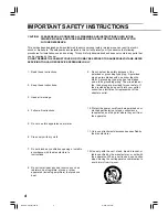 Preview for 4 page of Toshiba RD-X2U Owner'S Manual