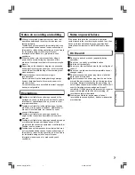 Preview for 7 page of Toshiba RD-X2U Owner'S Manual