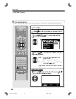 Preview for 30 page of Toshiba RD-X2U Owner'S Manual