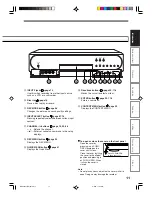 Preview for 63 page of Toshiba RD-X2U Owner'S Manual