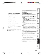 Preview for 175 page of Toshiba RD-X2U Owner'S Manual