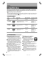 Preview for 6 page of Toshiba RD-XS24SB Owner'S Manual