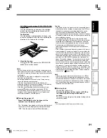 Preview for 21 page of Toshiba RD-XS24SB Owner'S Manual