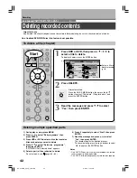 Preview for 42 page of Toshiba RD-XS24SB Owner'S Manual