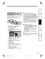 Preview for 51 page of Toshiba RD-XS24SB Owner'S Manual