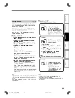 Preview for 55 page of Toshiba RD-XS24SB Owner'S Manual