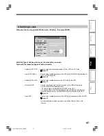 Preview for 87 page of Toshiba RD-XS24SB Owner'S Manual