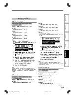 Preview for 115 page of Toshiba RD-XS24SB Owner'S Manual