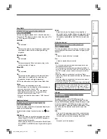 Preview for 119 page of Toshiba RD-XS24SB Owner'S Manual